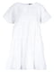 Платье А-силуэта белое | 6117906 | фото 3