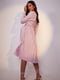 Сукня А-силуету рожева | 6117919 | фото 2