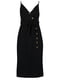 Платье А-силуэта черное | 6117944 | фото 4