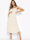 Сукня для вагітних біла з квітковим принтом | 6118002