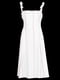 Сукня А-силуету біла в смужку | 6118008 | фото 2