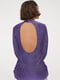 Платье-футляр фиолетовое | 6118263 | фото 2