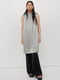 Сукня А-силуету сріблястого кольору | 6118264 | фото 2