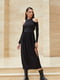 Сукня А-силуету чорна | 6119862 | фото 4