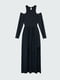 Платье А-силуэта черное | 6119862 | фото 8