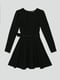 Платье А-силуэта черное | 6119867 | фото 6