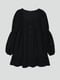 Сукня А-силуету чорна | 6119875 | фото 6
