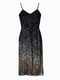 Сукня у білизняному стилі чорно-золотистого кольору | 6119900 | фото 6