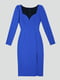 Сукня-футляр синя | 6119925 | фото 5