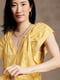 Сукня А-силуету жовта | 6090110 | фото 3