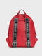 Рюкзак красный с принтом | 6120583 | фото 5