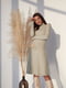 Сукня А-силуету оливкового кольору | 6122087 | фото 3