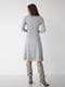 Сукня А-силуету сіра | 6122090 | фото 4