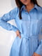 Сукня-сорочка блакитна | 6122111 | фото 4