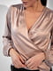 Блуза цвета капучино | 6122115 | фото 4