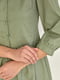 Сукня А-силуету оливкового кольору | 6122122 | фото 4