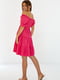 Платье А-силуэта розовое | 6122156 | фото 2