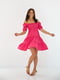 Платье А-силуэта розовое | 6122156 | фото 3