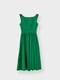 Платье А-силуэта зеленое | 6122157 | фото 3