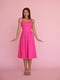 Платье А-силуэта розовое | 6122158 | фото 2