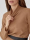 Платье-свитер коричневое | 6122237 | фото 4