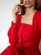Платье А-силуэта красное | 6122259 | фото 2