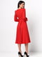 Сукня А-силуету червона | 6122259 | фото 4