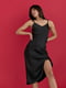 Платье-комбинация черное | 6122338 | фото 3