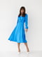 Сукня А-силуету синя | 6122344 | фото 3