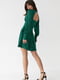 Сукня А-силуету зелена в ромби | 6122345 | фото 2