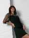 Платье А-силуэта черное | 6122347 | фото 5