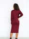 Сукня-светр бордове | 6111800 | фото 2