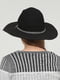 Шляпа черная | 6039124 | фото 2