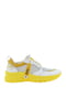 Кроссовки бело-желтые | 6124587 | фото 3
