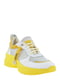 Кросівки біло-жовті | 6124587 | фото 4