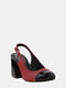 Туфлі чорно-червоні | 6124620 | фото 2