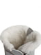 Сапоги бело-серые с принтом | 6125226 | фото 4