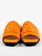 Шлепанцы оранжевого цвета | 6126210 | фото 4