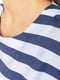 Блуза бело-синяя в полоску | 6125321 | фото 5