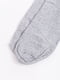 Шкарпетки світло-сірі з принтом | 6125494 | фото 2