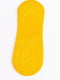 Шкарпетки короткі гірчичного кольору | 6125634 | фото 2