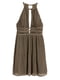 Сукня А-силуету кольору хакі | 5476937