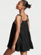 Платье А-силуэта черное | 6130479 | фото 2