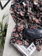 Сукня А-силуету чорна в квітковий принт | 6131031 | фото 5