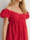 Платье А-силуэта красное | 6131032 | фото 4