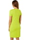 Сукня-футболка салатового кольору із принтом | 6132683 | фото 3