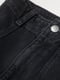 Серые джинсовые шорты с декоративной отстрочкой | 6133514 | фото 5