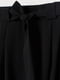 Черная юбка из струящейся ткани со съемным поясом | 6133520 | фото 5
