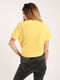 Желтая футболка с надписью | 6133770 | фото 2