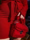 Платье-свитер красное | 6133924 | фото 2